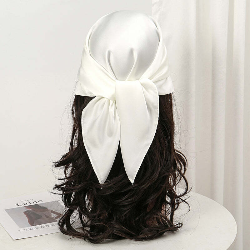 Lenço Toque de Seda Cores Lisas 70x70cm - Cor 2