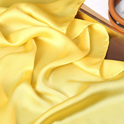 Lenço Toque de Seda Cores Lisas 70x70cm - Cor 18