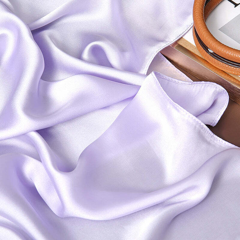 Lenço Toque de Seda Cores Lisas 70x70cm - Cor 7