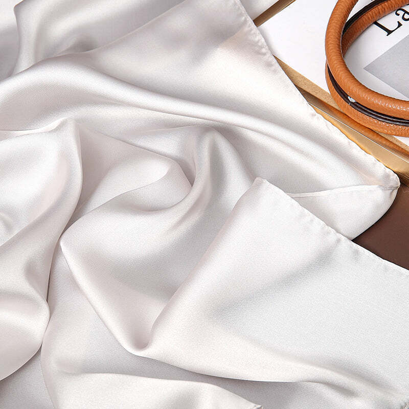 Lenço Toque de Seda Cores Lisas 70x70cm - Cor 3