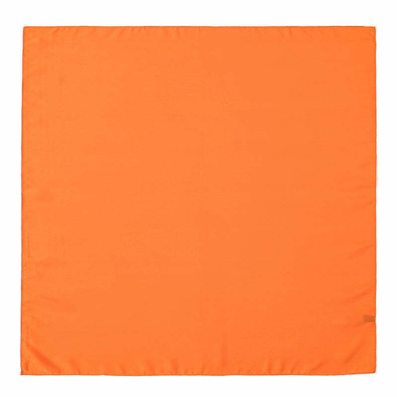 Lenço Toque de Seda Cores Lisas 70x70cm - Cor 9