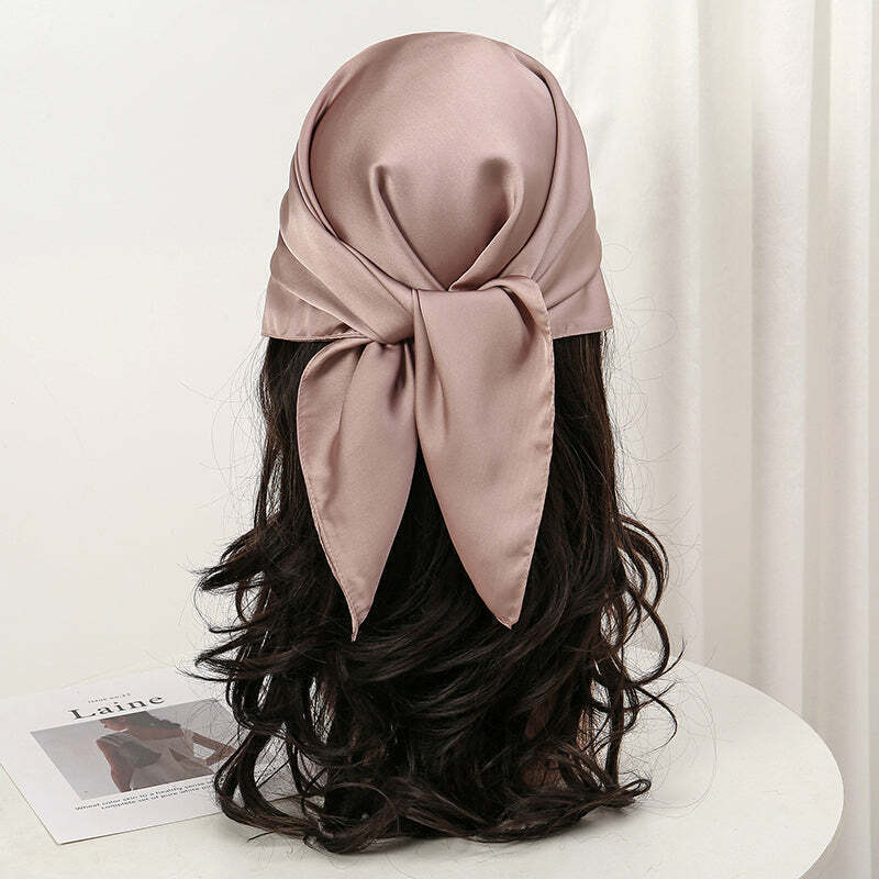 Lenço Toque de Seda Cores Lisas 70x70cm - Cor 15