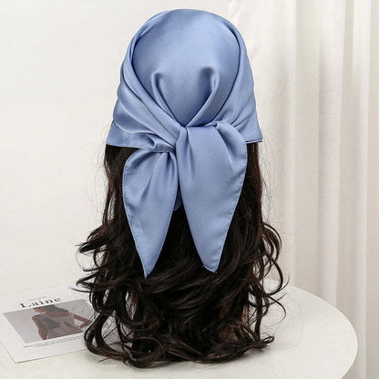 Lenço Toque de Seda Cores Lisas 70x70cm - Cor 16