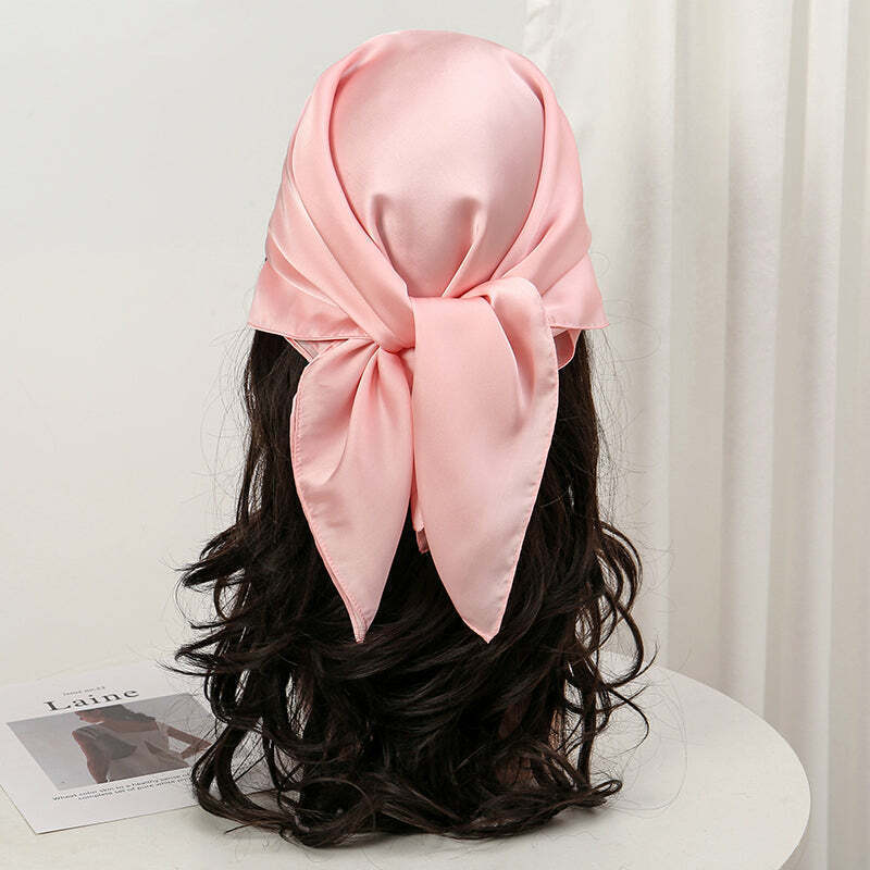 Lenço Toque de Seda Cores Lisas 70x70cm - Cor 21