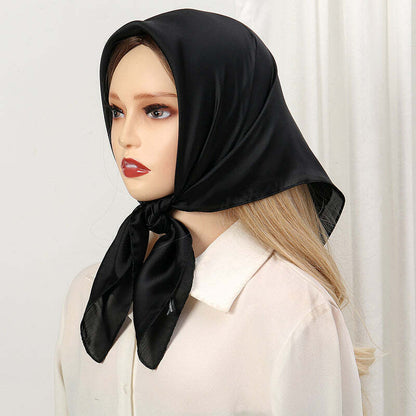 Lenço Toque de Seda Cores Lisas 70x70cm - Cor 1