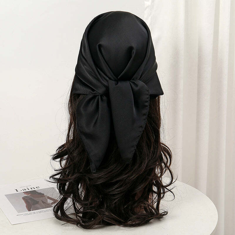 Lenço Toque de Seda Cores Lisas 70x70cm - Cor 1