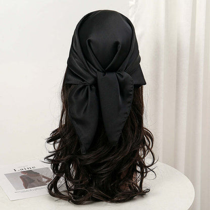 Lenço Toque de Seda Cores Lisas 70x70cm - Cor 1