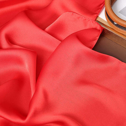 Lenço Toque de Seda Cores Lisas 70x70cm - Cor 11