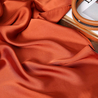 Lenço Toque de Seda Cores Lisas 70x70cm - Cor 12