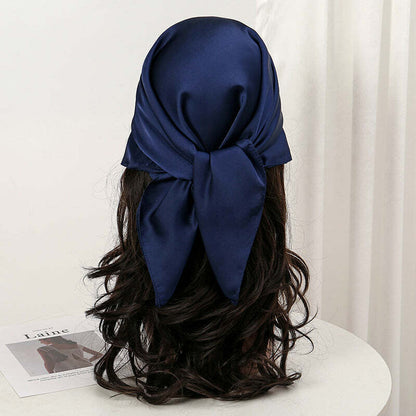 Lenço Toque de Seda Cores Lisas 70x70cm - Cor 17