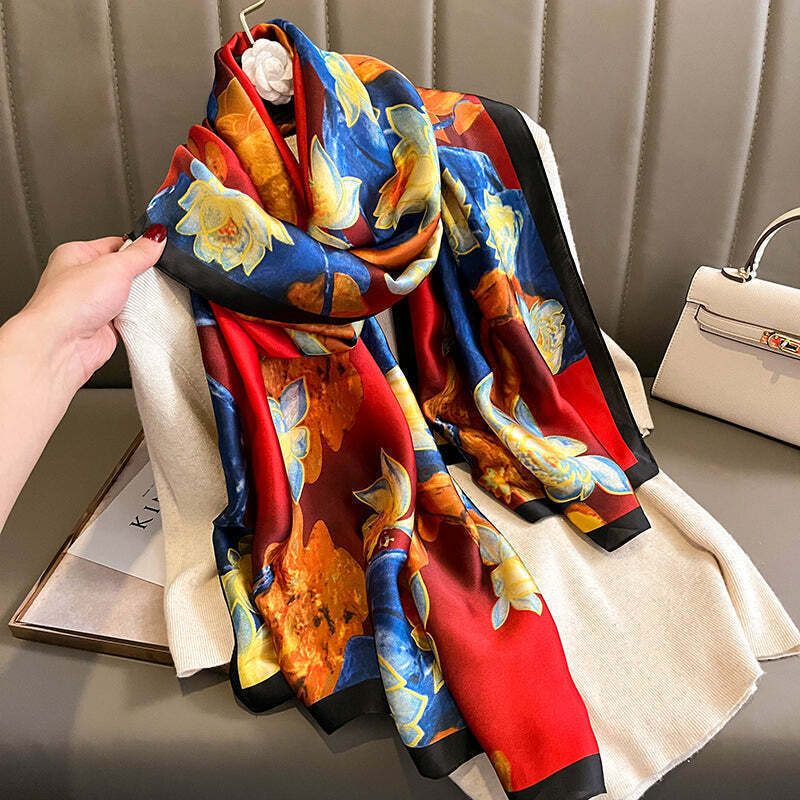 Milan Silk Touch Scarf - Style 51