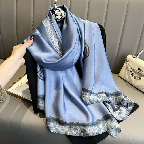 Milan Silk Touch Scarf - Style 11