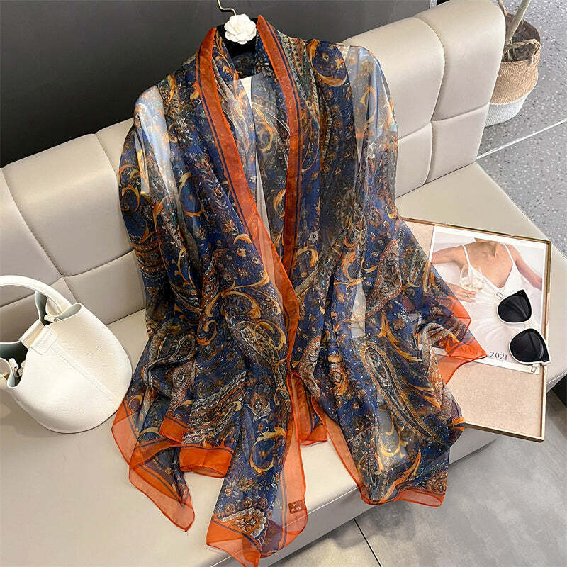 Roma Silk Touch Scarf - Style 24