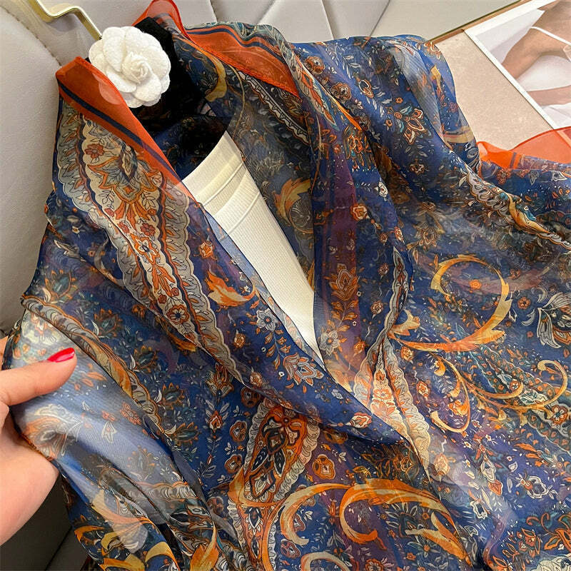 Roma Silk Touch Scarf - Style 24