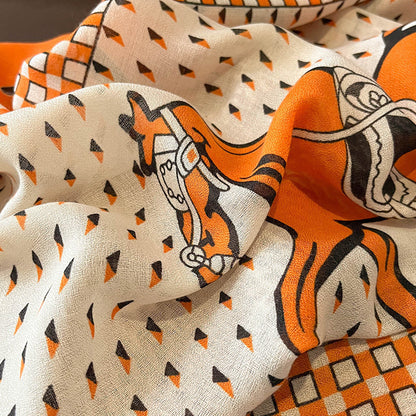 Turin Cotton Scarf - Style 42