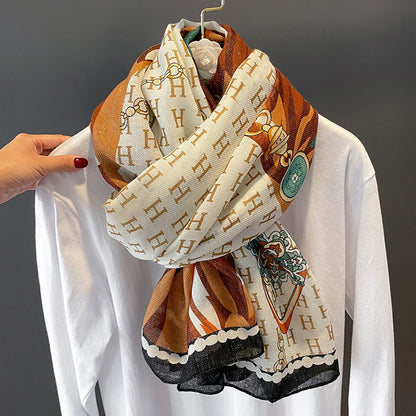 Turin Cotton Scarf - Style 26