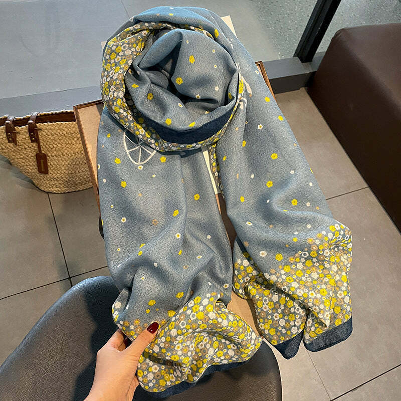 Turin Cotton Scarf - Style 15