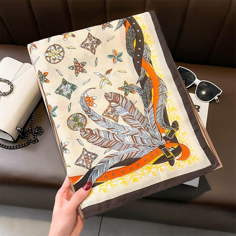 Turin Cotton Scarf - Style 9