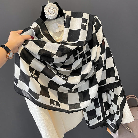 Turin Cotton Scarf - Style 45