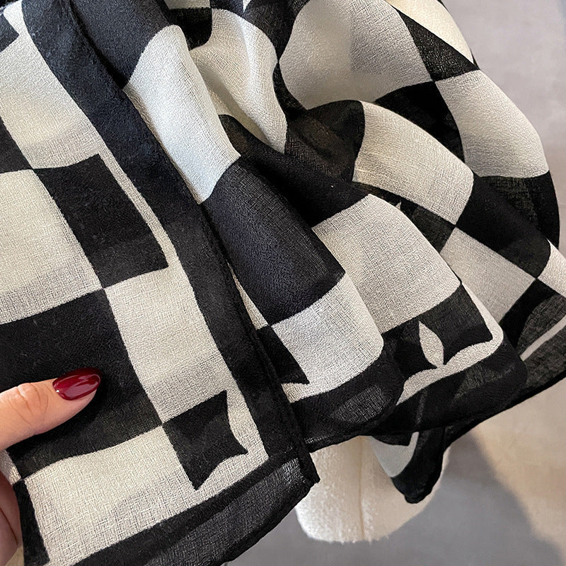 Turin Cotton Scarf - Style 45