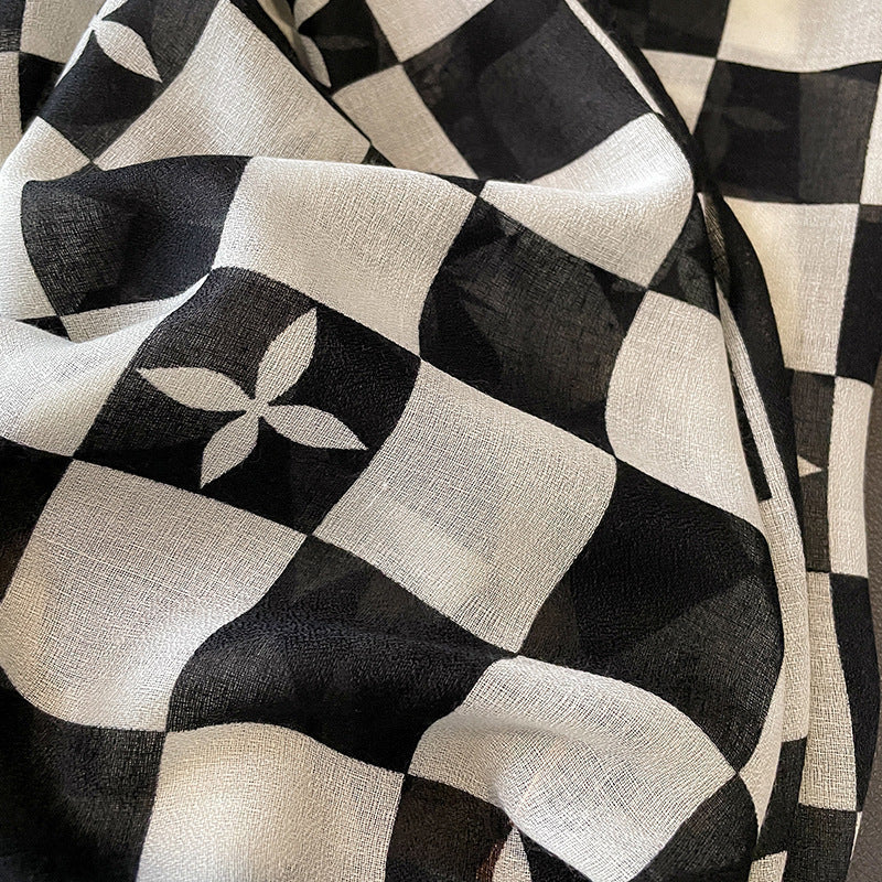 Turin Cotton Scarf - Style 45