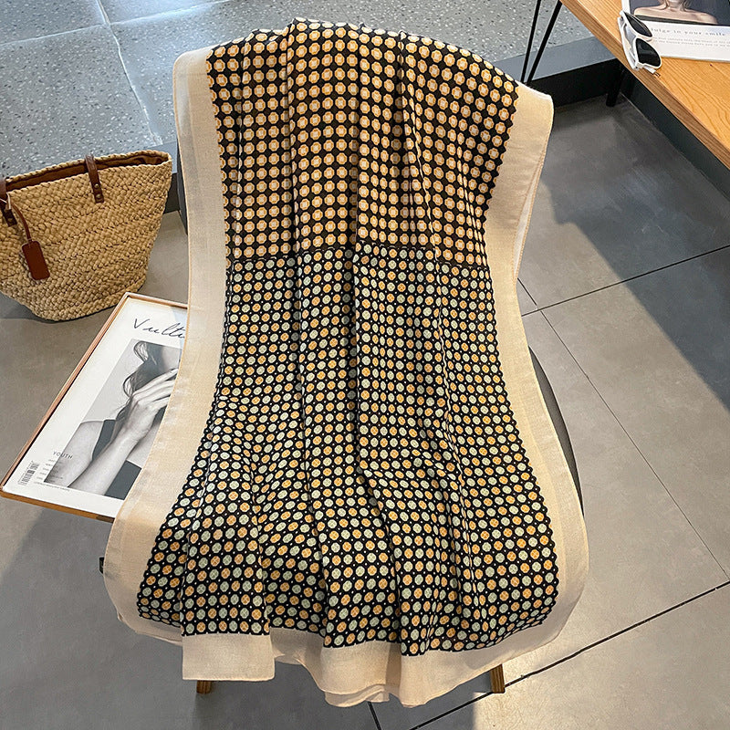 Turin Cotton Scarf - Style 43