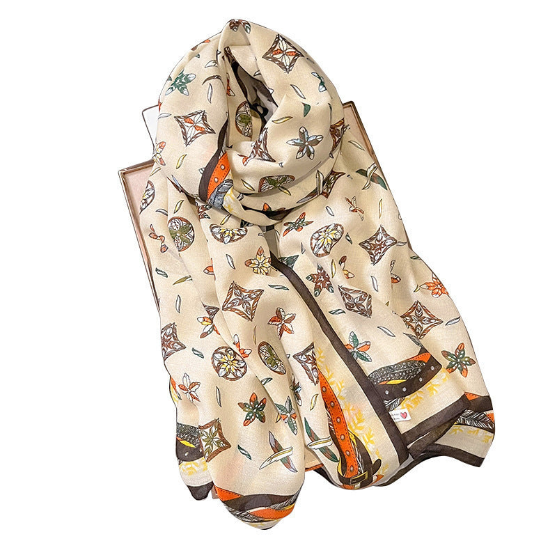 Turin Cotton Scarf - Style 9