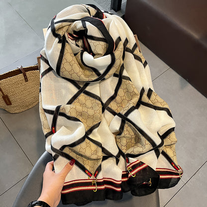 Turin Cotton Scarf - Style 18