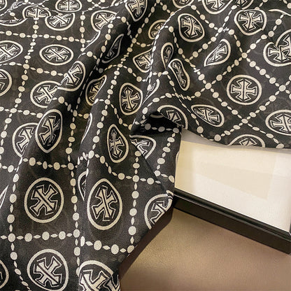 Turin Cotton Scarf - Style 14