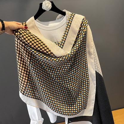 Turin Cotton Scarf - Style 43