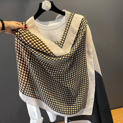 Turin Cotton Scarf - Style 43