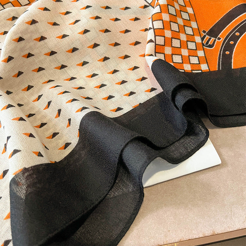 Turin Cotton Scarf - Style 42