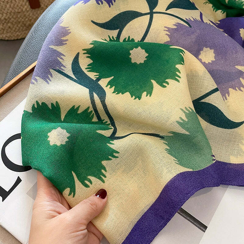 Turin Cotton Scarf - Style 11