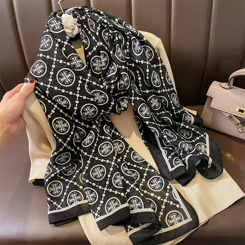 Turin Cotton Scarf - Style 14