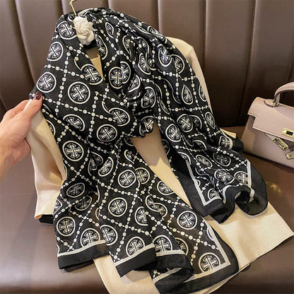 Turin Cotton Scarf - Style 14