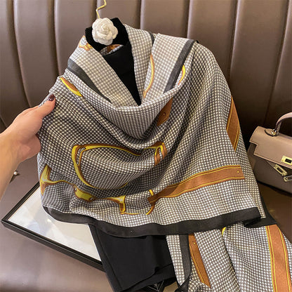 Turin Cotton Scarf - Style 41