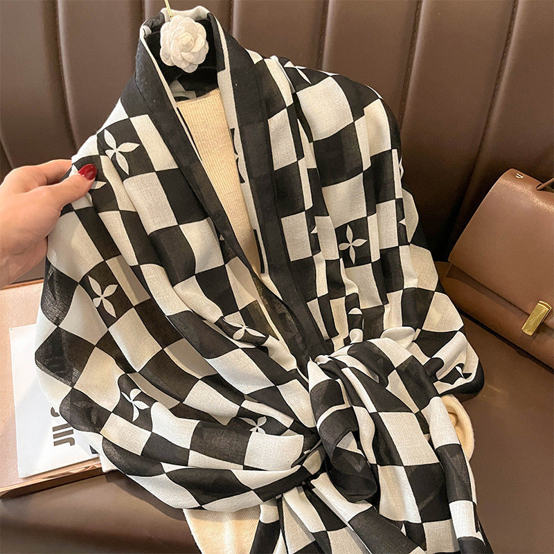 Turin Cotton Scarf - Style 45