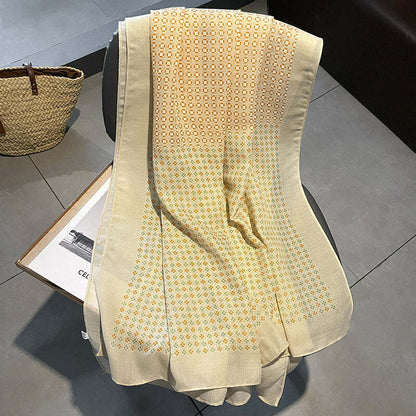 Turin Cotton Scarf - Style 7