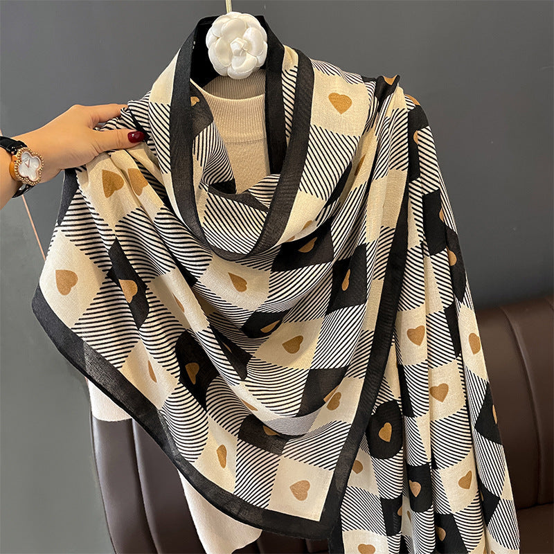 Turin Cotton Scarf - Style 27