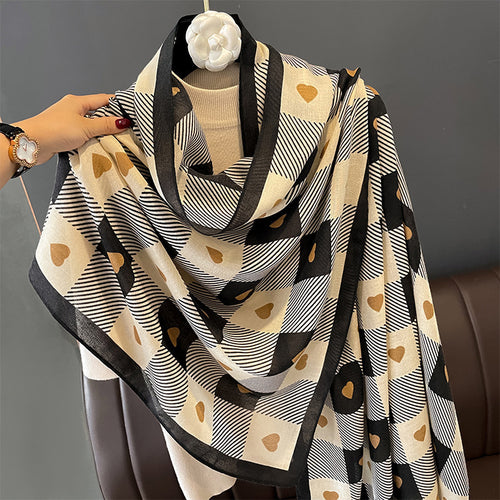 Turin Cotton Scarf - Style 27