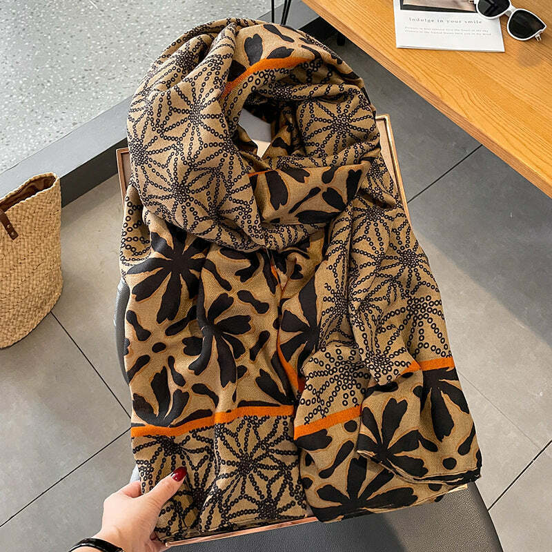 Turin Cotton Scarf - Style 16