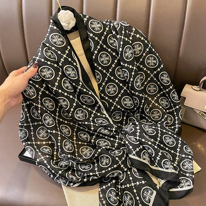 Turin Cotton Scarf - Style 14