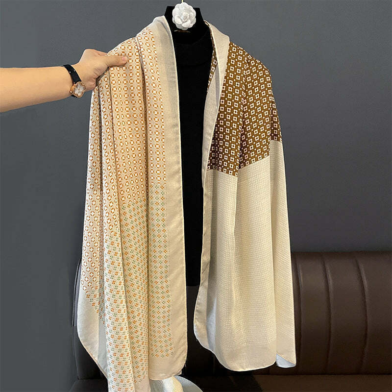 Turin Cotton Scarf - Style 7