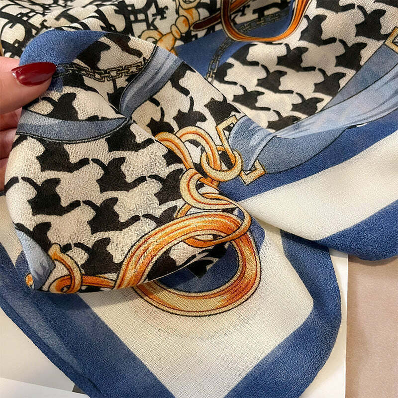 Turin Cotton Scarf - Style 35