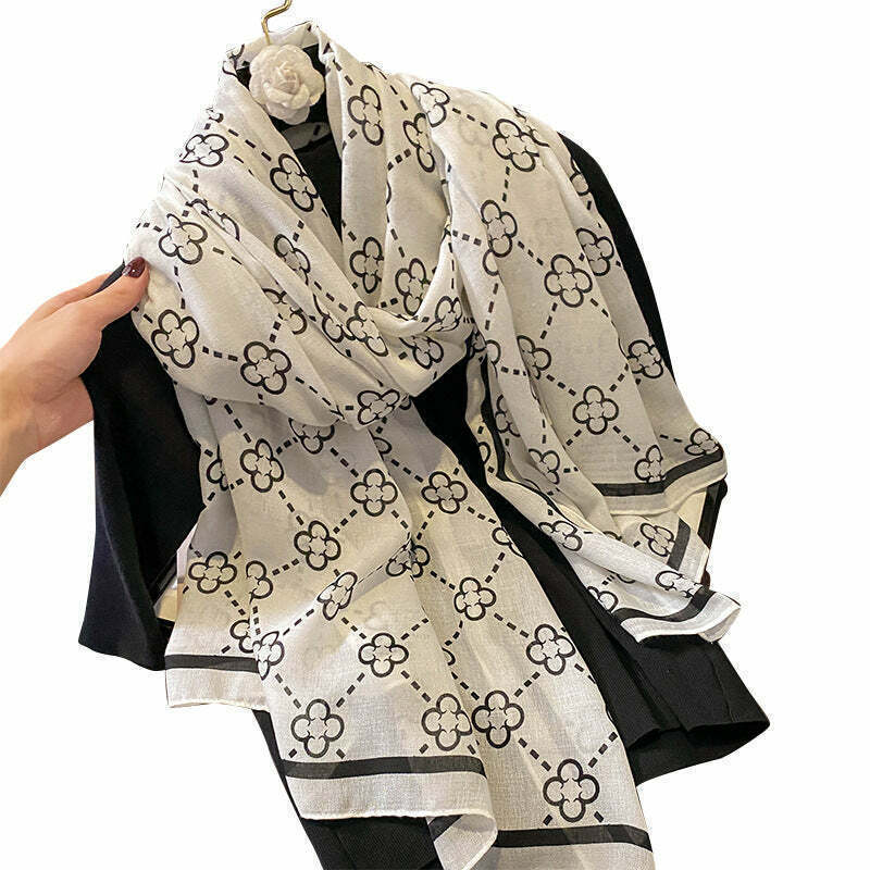 Turin Cotton Scarf - Style 25