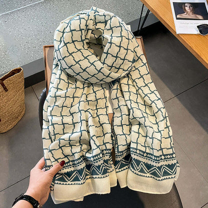 Turin Cotton Scarf - Style 40