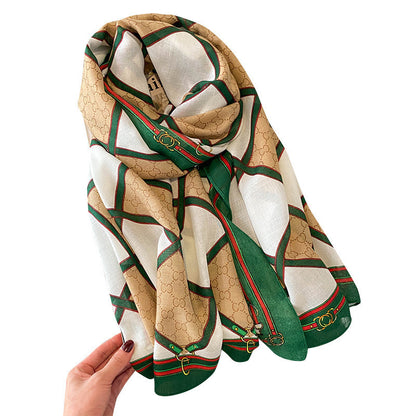 Turin Cotton Scarf - Style 24