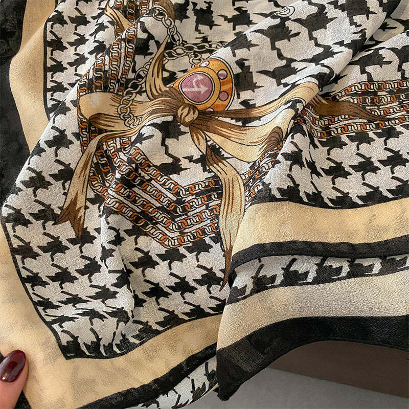 Turin Cotton Scarf - Style 34