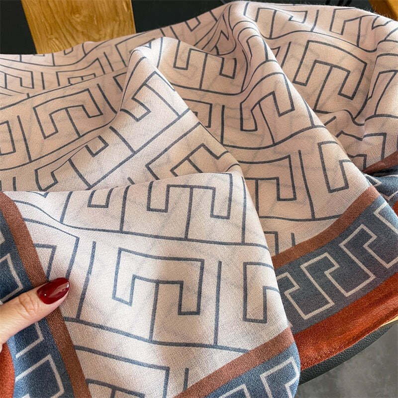 Turin Cotton Scarf - Style 22