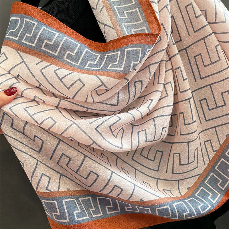 Turin Cotton Scarf - Style 22